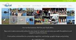 Desktop Screenshot of biglocal.com.au